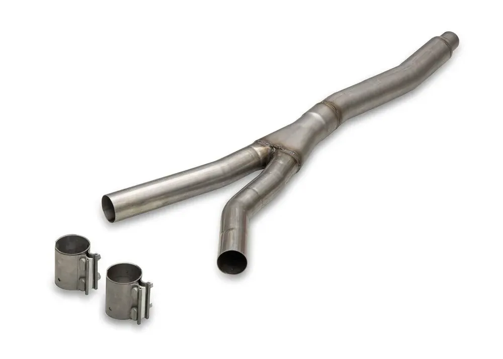 Special Discount Flowmaster Scavenger Y-Pipe Kit Fits 2024 Ford Mustang 2.3-Liter EcoBoost engines, stainless steel Scavenger Y-pipe