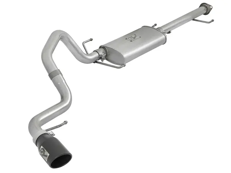 Hassle-Free Returns aFe Scorpion 2.5" Aluminized Steel Cat-Back Exhaust System (Wrangler JK 2 Door 07-18)