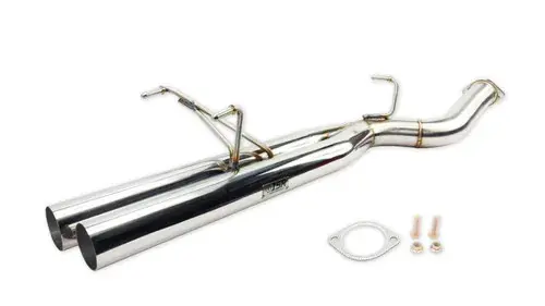 ISR Performance Series II - EP Dual Rear Section Only - 89-94 Nissan 240sx (S13) While Supplies Last