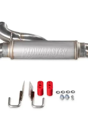 Save Now Flowmaster Signature Series Exhaust System Fits 2021-2024 Ford Bronco 2.3/2.7-Liter, Axle-Back, 304 Stainless Steel, dual rear exit exhaust