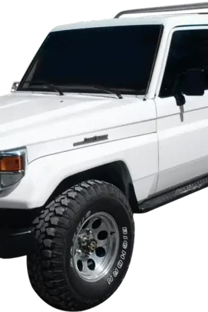 Time-Limited Manta Performance Single 2.5in Engine Pipe-back System Stainless Steel - Medium (Landcruiser FZJ79 90+)