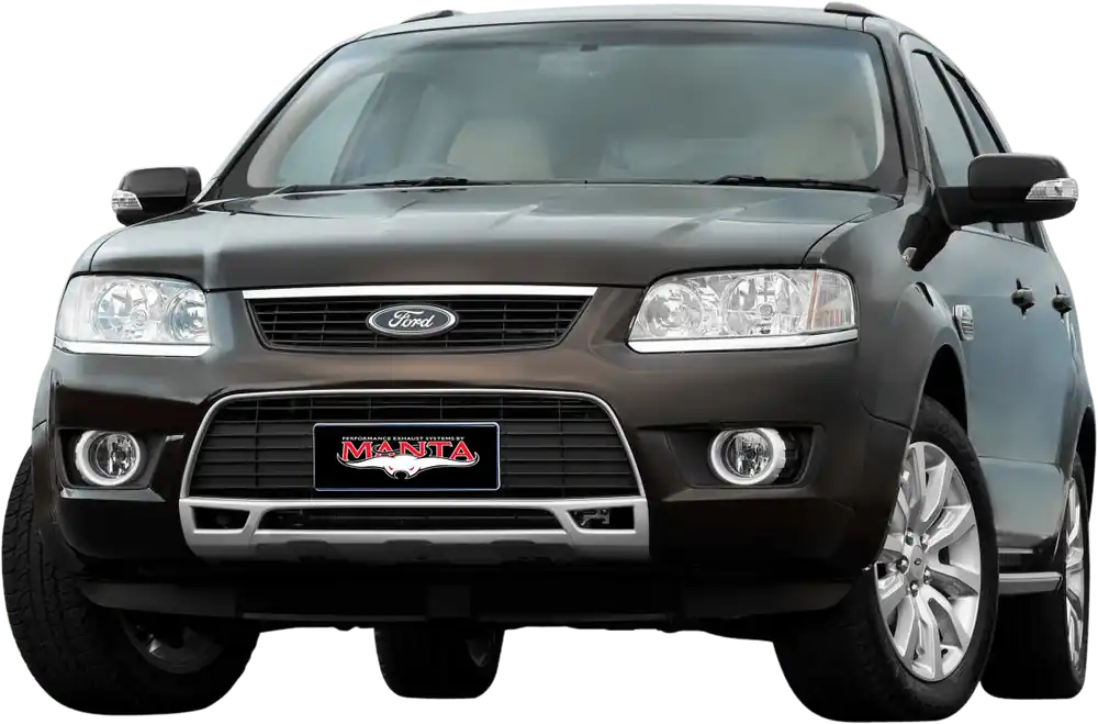 Viral Manta Performance Single 2.5in Full System Aluminised Steel - Quiet (Territory SX/SY 04-11)