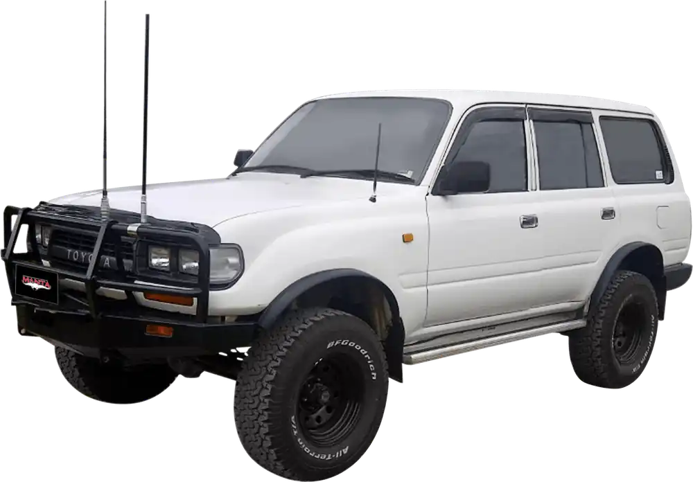 Special Offer Manta Performance Single 2.5in Full System OEM Manifold Aluminised Steel - Medium (Landcruiser HZJ80 80-90)