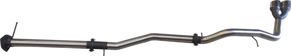 Factory Price Manta Performance Single 3in DPF Back Stainless Steel Twin Tip - Quiet (Ranger 22+)