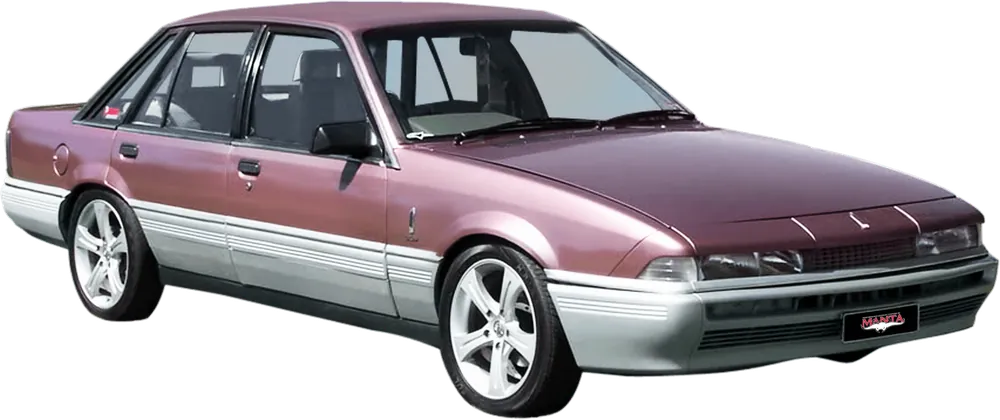 Limited Offer Manta Performance Single 3in Full System Dump Pipe Back Aluminised Steel - Medium (Commodore VL 86-88)