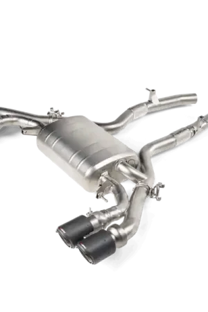 Akrapovic Slip On Line Titaniumwith Carbon Tail Pipes (X3M F97 20+) Bargain