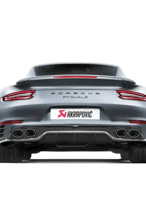 Popular Akrapovic Slip On Line Titanium with Matte Diffuser (991.2 Turbo/Turbo S 16+)