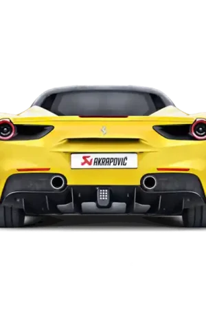 Akrapovic Slip-On Line Titanium (488 GTB 16+) Must Have