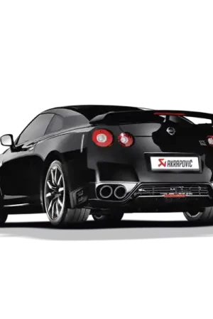 Akrapovic Slip-On Line Titanium with Carbon Tail Pipes (GT-R R35 +18) Professional Grade