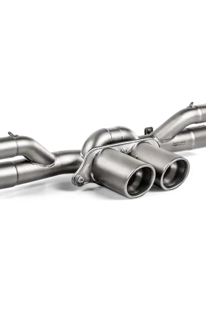 Akrapovic Slip-On Race Line Titanium with Tail Pipes (991.2 GT3 18+) Shop Now