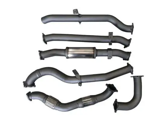 Hulk 4x4 Stainless Steel Exhaust Kit (Landcruiser 79 Series Single Cab 07-15) Secure Checkout