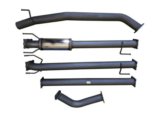 Weekend Sale Hulk 4x4 Stainless Steel Exhaust Kit w/Muffler Delete (Hilux GUN Series 15+)