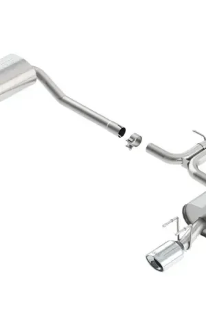 Hot Deal Borla Exhaust Stainless Steel Single Split Rear Exit Touring Exhaust (Accord 13-17)