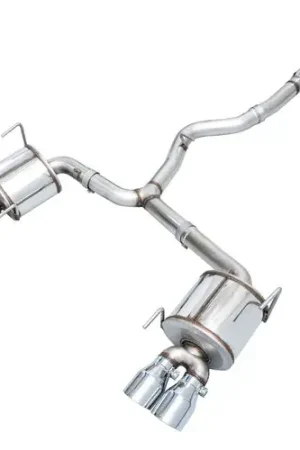 Top Pick AWE Tuning Subaru STI VA / WRX GV / STI GV Sedan Touring Edition Exhaust - Chrome Silver Tip (102mm)