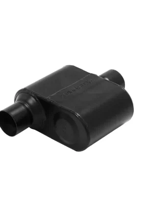 Flowmaster Super 10 Series Chambered Muffler Super 10 Series Stainless Steel - 2.50 Offset In/ 2.50 Center Out - Aggressive Sound Brand New