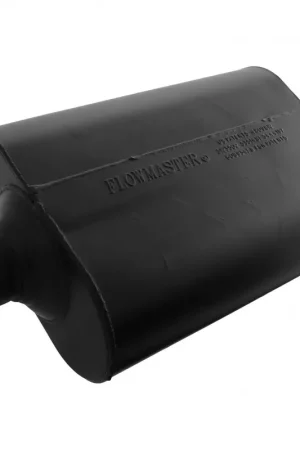 Seasonal Sale Flowmaster Super 40 Series Chambered Muffler Super 40 - 2.25 Center In / 2.25 Center Out - Aggressive Sound