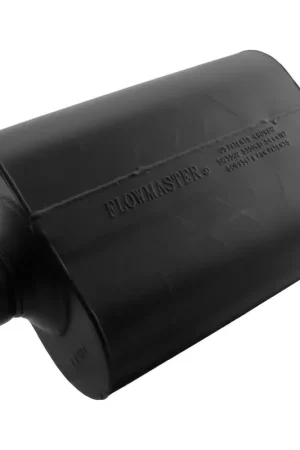 Limited Edition Flowmaster Super 40 Series Chambered Muffler Super 40 - 2.50 Center In / 2.50 Center Out - Aggressive Sound