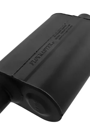 Flowmaster Super 40 Series Chambered Muffler Super 40 - 2.50 Offset In / 2.50 Center Out - Aggressive Sound No Minimum Order