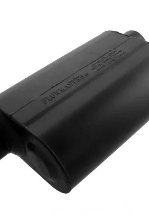 Free Delivery Flowmaster Super 40 Series Chambered Muffler Super 40 - 3.00 Offset In / 3.00 Same Side Out - Aggressive Sound