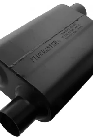 Flowmaster Super 44 Series Chambered Muffler Super 44 - 2.50 Offset In / 2.50 Offset Out - Aggressive Sound Super Sale