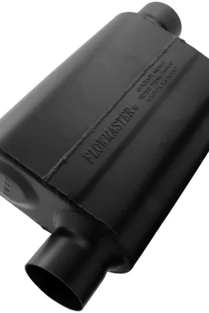 Time-Limited Flowmaster Super 44 Series Chambered Muffler Super 44 - 3.00 Offset In / 3.00 Offset Out - Aggressive Sound