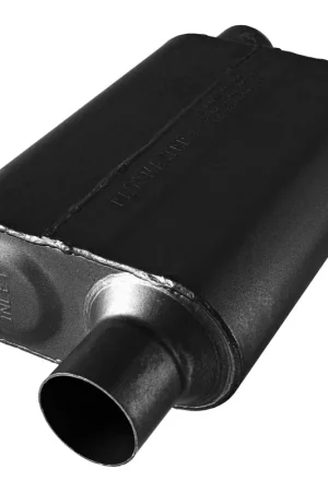 Special Offer Flowmaster Super 44 Series Chambered Muffler Super 44 Series Stainless Steel - 2.50 Offset In / 2.50 Offset Out - Aggressive Sound