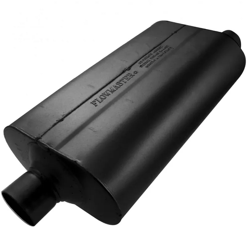 Genuine Flowmaster Super 50 Series Chambered Muffler Super 50 - 2.50 Center In / 2.50 Offset Out - Mild Sound
