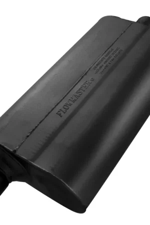 Flash Sale Flowmaster Super 50 Series Chambered Muffler Super 50 - 2.50 Offset In / 2.50 Center Out - Mild Sound
