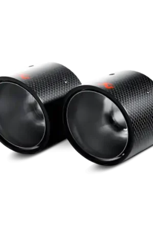 Modern Akrapovic Tail Pipe Set Carbon (R56/R57 Cooper S/JCW 09+)