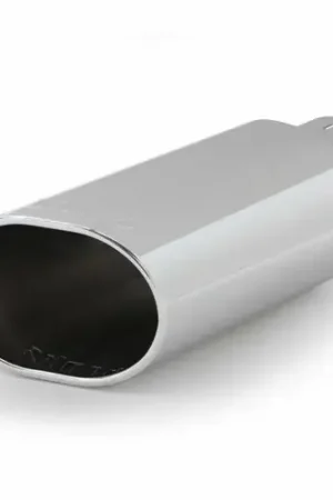 Banks Power Tailpipe Tip Kit - SS Obround Slash Cut - Chrome - 4in Tube - 5in X 6in X 14in Express Delivery
