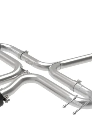 aFe Takeda 2-1/2" 304 Stainless Steel Axle-Back Exhaust System (Civic Hatchback L4 2017+) Black Tips Popular
