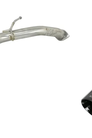 aFe Takeda 2-1/2" 304 Stainless Steel Axle-Back Exhaust System (Infiniti Q50 2016+) Black Tips Modern
