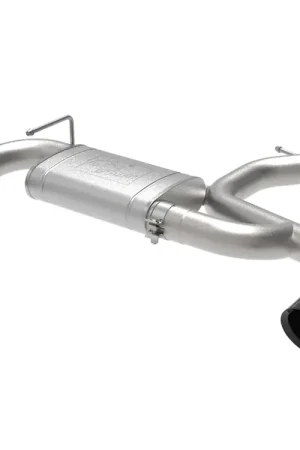 aFe Takeda 3" 304 Stainless Steel Axle-Back Exhaust System (Veloster N 19-20) Black Tips Affordable
