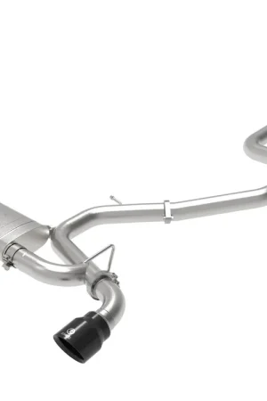aFe Takeda-ST 3" 304 Stainless Steel Cat-Back Exhaust System (Veloster N 19-20) Black Tips Deal