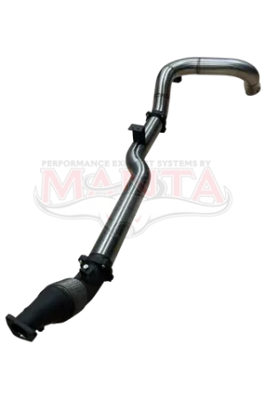Manta Performance Turbo Back 4in Single Side Exit Without Cat & Without Muffler (Landcruiser VDJ79 V8 4.5L TD 16+) Worldwide Shipping
