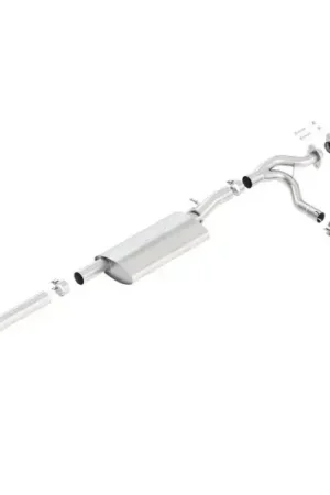 Borla Exhaust Turndown Tip Dual Left Rear Exit Exhaust (Wrangler 12-18) Buy Today