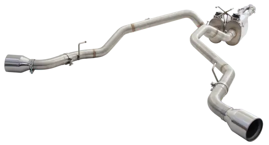 XForce Twin 2.5" to Twin 3"Cat Back System 304 Stainless Steel (Ram 1500 09-20) Popular