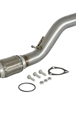 aFe Twisted Steel 2-1/2" Rear Down-Pipe/Mid-Pipe (Civic 2016+) Special Discount
