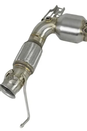 Limited Edition aFe Twisted Steel Down-Pipes - Street Series (228i/M235i 2020+)