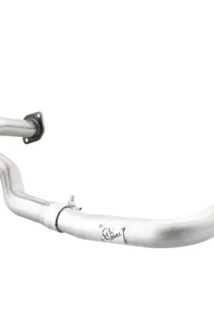 aFe Twisted Steel Loop Delete Down-Pipe + Y-Pipe 2" to 2.5" 409 Stainless Steel Exhaust System (Wrangler JK 12-18) Markdown