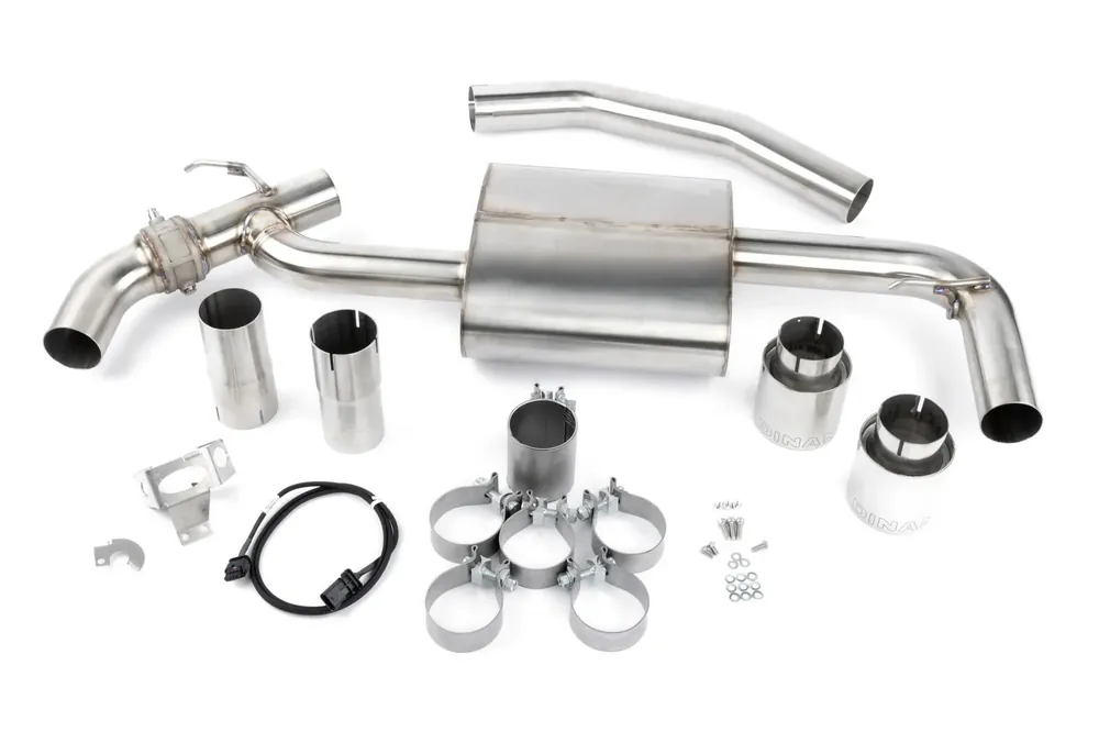 Dinan Valved Axle-Back Exhaust - 2016-2023 BMW X1/X2 sDrive28i Stainless Steel - Polished Tips - F48 / F39 Brand New