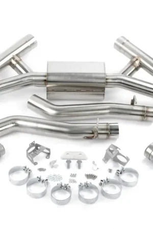 Time-Limited Dinan Valved Axle-Back Exhaust - 2020-2025 BMW X5M/X6M Stainless Steel - Black Tips - F95/F96