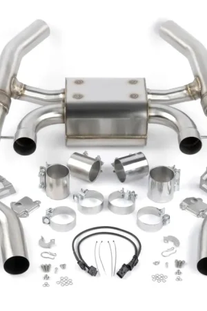 Dinan Valved Axle-Back Exhaust - 2021-2025 BMW M3/M4 Stainless Steel - Polished Tips - G80/G82/G83 Modern