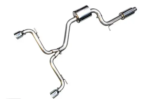 Brand New AWE Tuning VW MK7 GTI Touring Edition Exhaust - Chrome Silver Tips