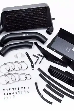 Big Sale Process West Verti-Cooler Intercooler System (WRX 15-21) Black