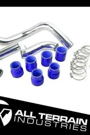 All Terrain Industries Intercooler Hard Pipe Upgrade - Silver (Navara D40 Thai Built 05-14) Final Sale