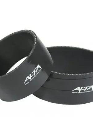 Trusted Brand Alta Intercooler Couplers - 2Pcs (Mini R53) - Black