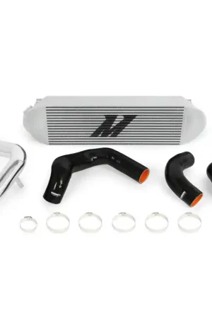 Mishimoto Performance Intercooler Kit (Focus ST 2013+) - Gold Cooler, Black Pipes Free Returns
