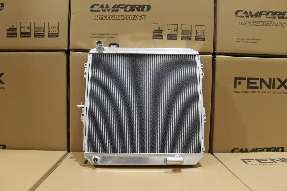 Fenix Radiators Radiator - Full Alloy Performance (LN106-LN107-LN111 Hilux GEN II) - Satin Black Sale