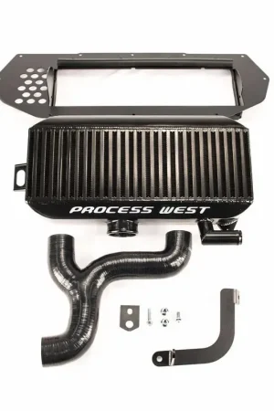 Same Day Shipping Process West Top Mount Intercooler Kit (WRX/STi 97-98) Black